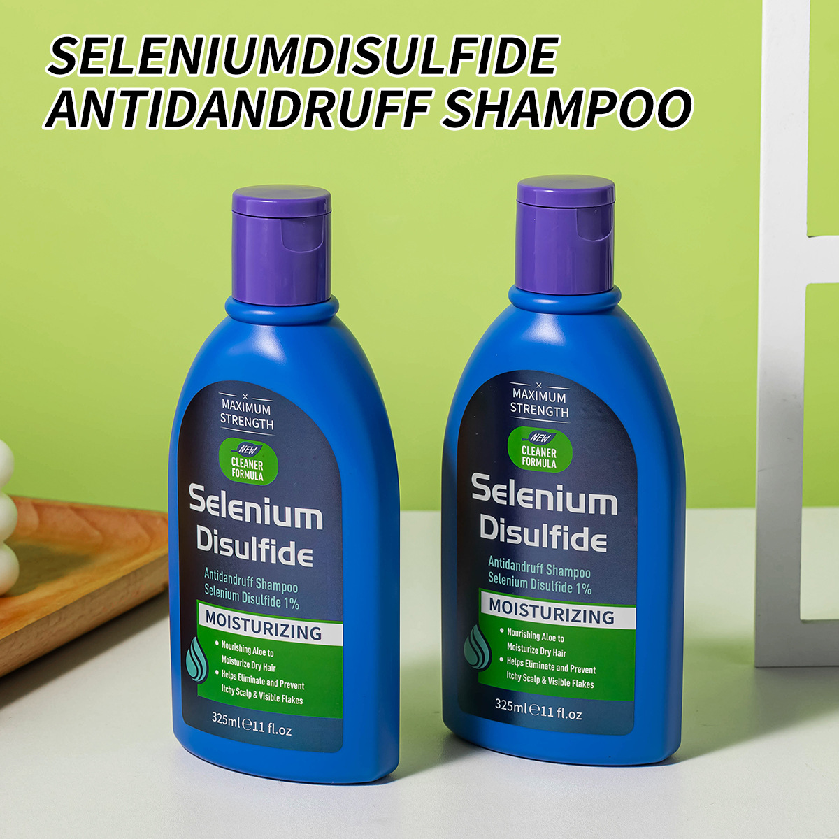 Hair Care Dandruff - 325ml 이황화셀레늄 항비듬 샴푸 보습 케어