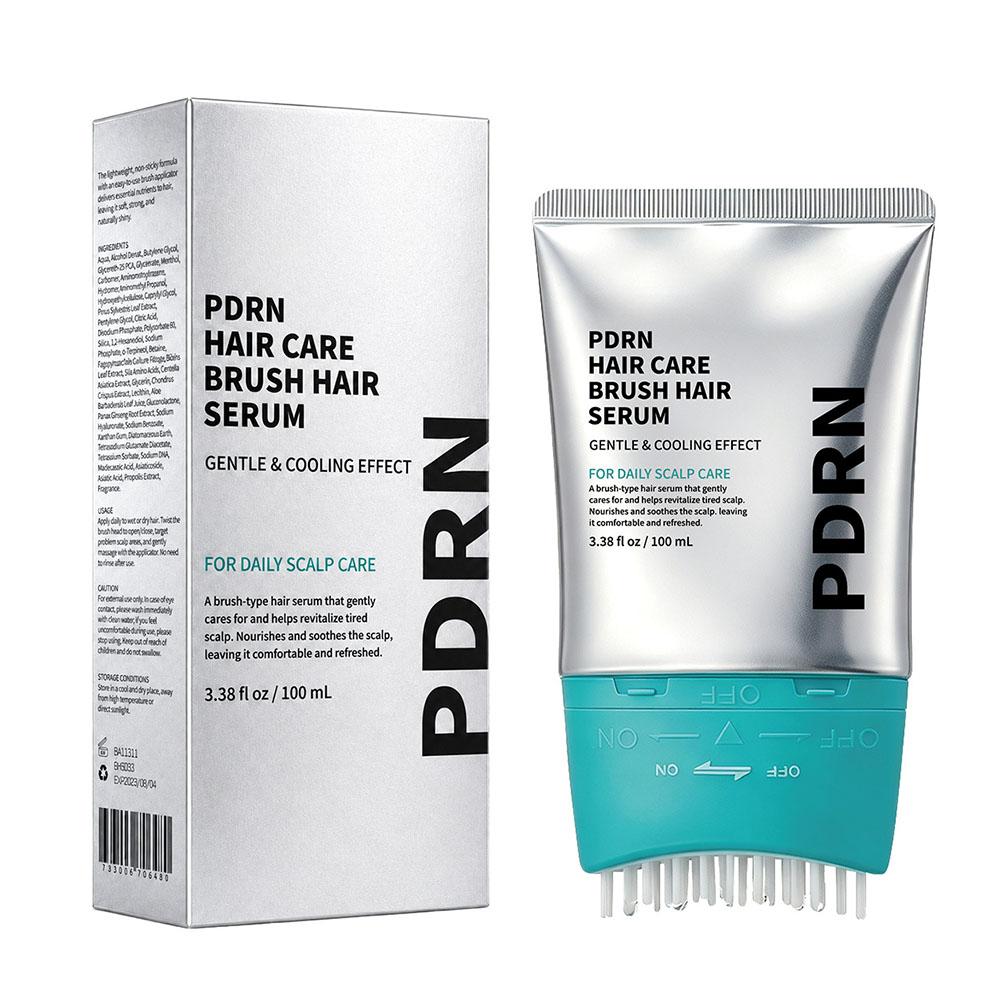 Hair Care Korean Products - PDRN 헤어 케어 브러시 헤어 세럼