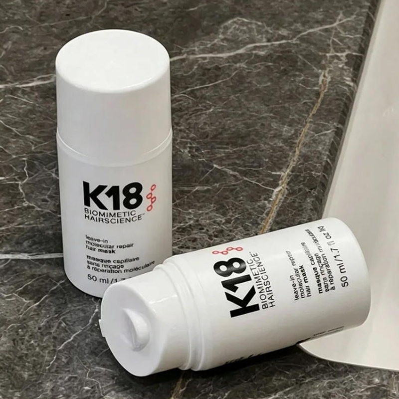 새로운 K18 50ml, 150ml 헹구지 않는 분자  - Hair Care K18 리뷰 및 가격