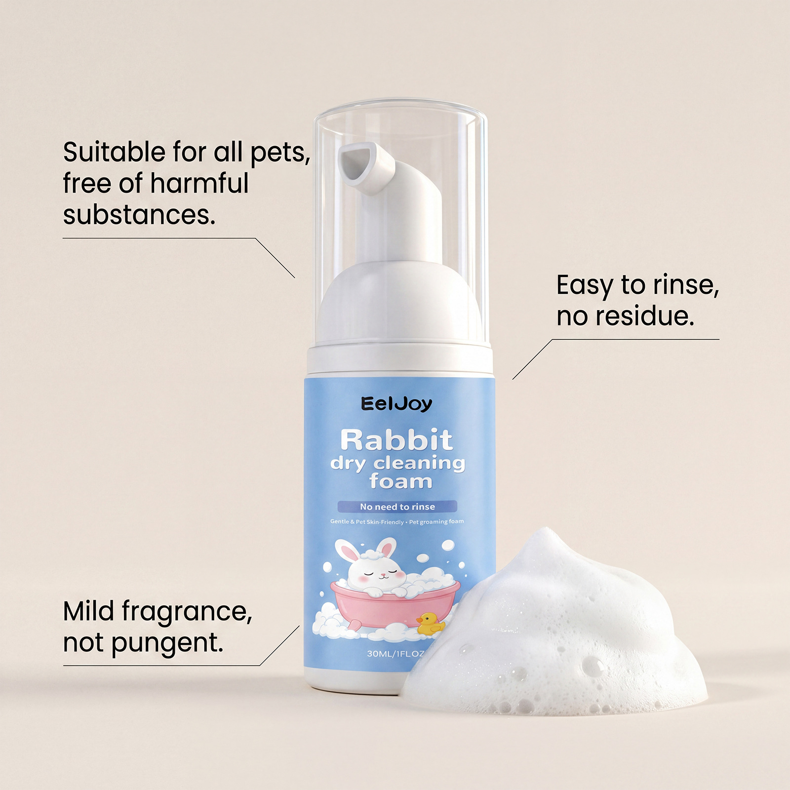 천연 성분으로 만든 반려동물용 클렌징 무스 딥 모이스춰 - Hair Care Natural Ingredients 리뷰 및 가격