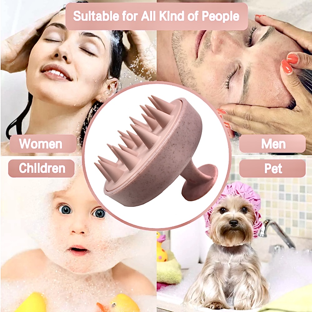 밀 빨대 실리콘 헤드 워시 클린 케어, 모근 가려움증  - Hair Care Dandruff 리뷰 및 가격